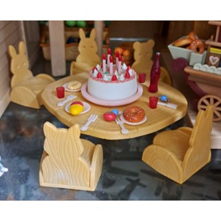 Sylvanian Families 森林家族-生日蛋糕桌椅組