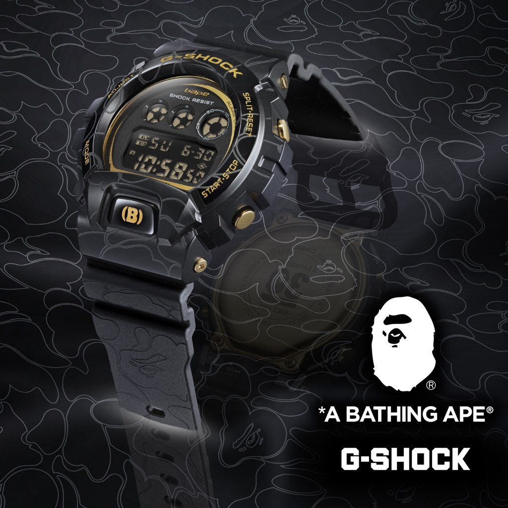 G-SHOCK 重磅推出 BAPE 30 週年紀念腕錶 「GM-6900BAPE」