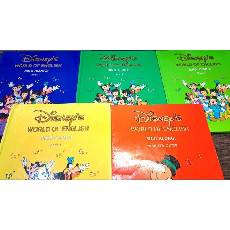 寰宇迪士尼Disney world of English--Fun with Songs無CD