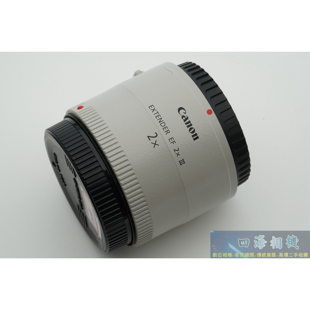 【高雄四海】Canon EF Extender 2X III 九五成新．三代．公司貨過保．保固三個月 增距鏡 加倍鏡