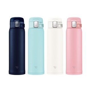 【ZOJIRUSHI 象印】 0.48L OneTouch不鏽鋼超輕彈蓋式真空保溫杯 / SM-SF48