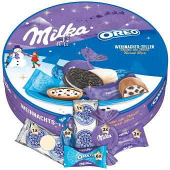 Milka &amp; Oreo 聖誕禮盒-雪人&amp;朋友&amp;綜合  Milka、Daim、Toblerone 和 Oreo 完美組合