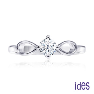 ides愛蒂思鑽石 情人禮系列設計款30分F/VS1頂級3EX車工鑽石戒指/相隨