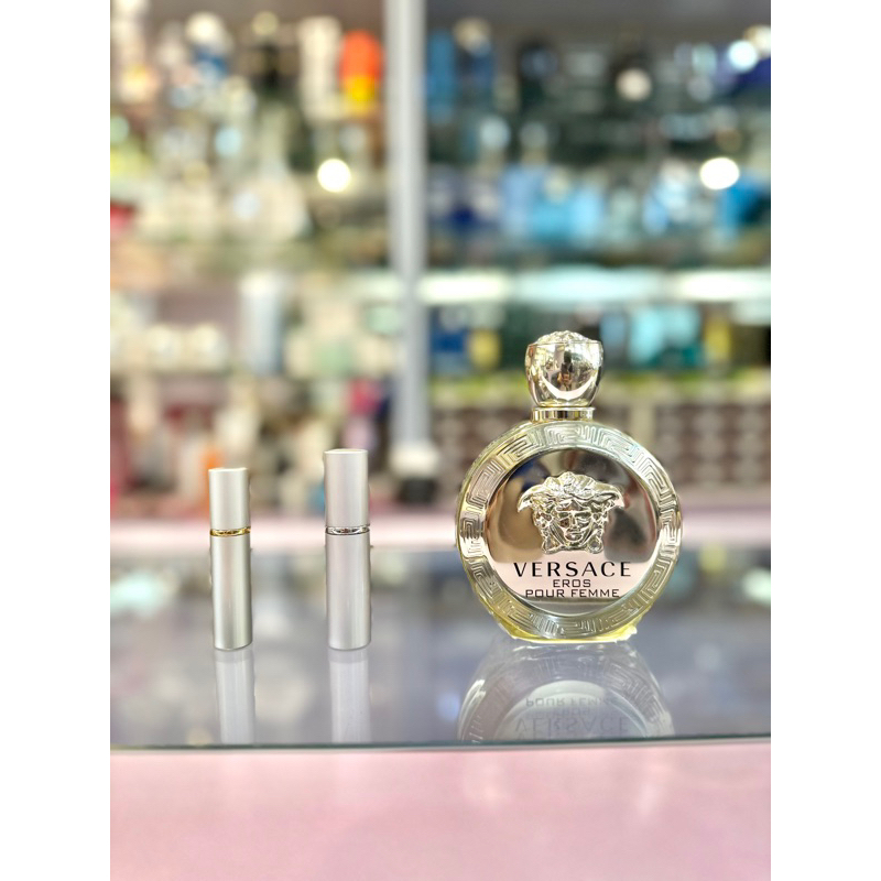 Versace EROS 凡賽斯艾諾斯愛神女性淡香精 分裝香水 含鋁製香水瓶 3ml/5ml