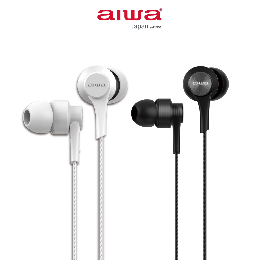 AIWA 愛華 入耳式全音域有線耳機 EW101-V2