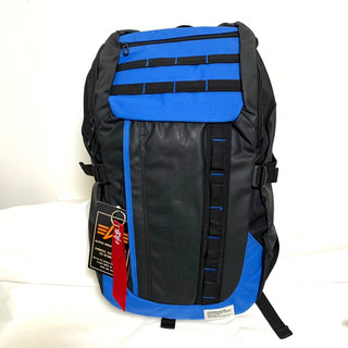 (特價優惠)日本 ALPHA INDUSTRIES 藍色 雙肩包 後背包 0482700 全新品
