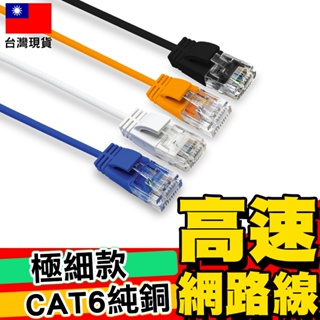 【POLYWELL】L CAT6 極細高速網路線 網路線 RJ45網路線 乙太網路線【C1-00505】