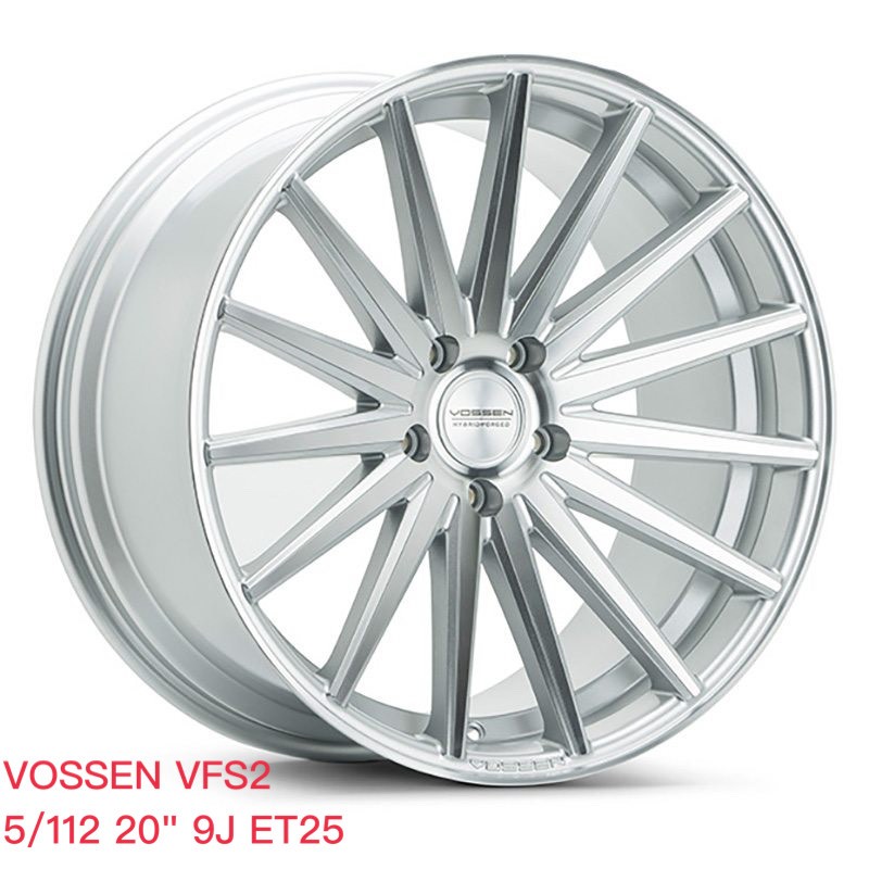 vossen 鋁圈 5孔112 20吋 9J ET25 前後配 保證正品