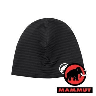 【MAMMUT 長毛象】Taiss Light Beanie保暖輕量機能毛帽『黑』1191-01071