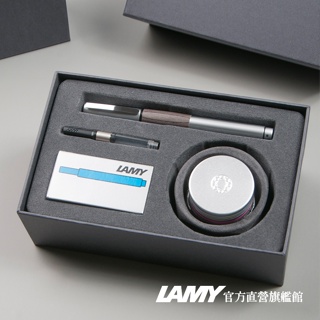 LAMY 鋼筆 / ACCENT 系列 T53 30ML 水晶墨水禮盒限量 - 灰木握把 - 官方直營旗艦館