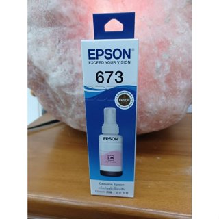 盒裝EPSON T6736 T673600 T673 原廠淡紅色墨水適用:L800/L1800/L805