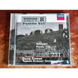 文字齋 David Zinman Honegger Pacific 231 第2號交響曲 蘇黎世音樂廳管絃 DECCA