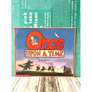▪️ 英文繪本/平裝本/從前.從前Once Upon a Time 約翰·普萊特創作/童話故事大亂鬥/幽默趣味好讀本/