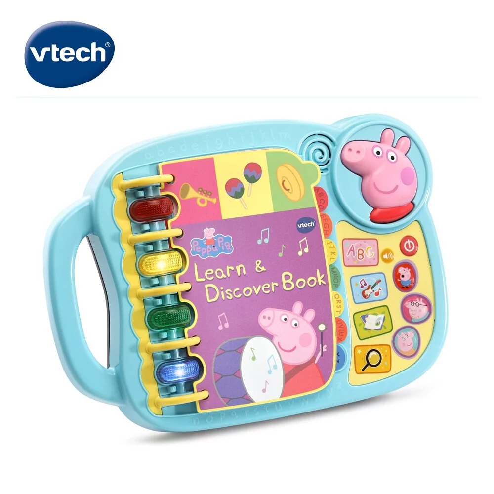 Vtech 粉紅豬小妹-字母故事啟蒙學習書 佩佩豬 兒童電子書  點讀書 有聲書  字母書  故事書 單字書