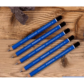 【STAEDTLER 施德樓】頂級藍桿超寬素描鉛筆 MS100 J