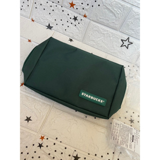 星巴克 Starbucks 旅行收納包 盥洗包 化妝包 收納袋 （綠色💚）