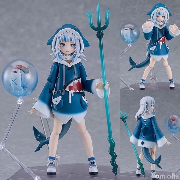 GOODSMILE 好微笑 GSC FIGMA HOLOLIVE EN 噶嗚 古拉 鯊鯊 GAWR GURA 代理版