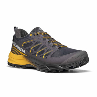 零碼出清(男)【SCARPA】PROTON XT GORE-TEX GTX低筒防水越野登山鞋-黑芒果黃33038-201