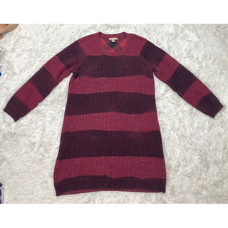 Burberry London 毛衣/針織/羊毛/cashmere/洋裝/長版上衣/條紋