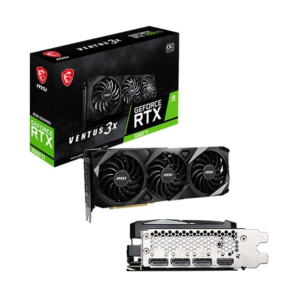 MSI 微星 RTX 3060 Ti SUPER 3X 8GD6X OC 顯示卡 顯卡