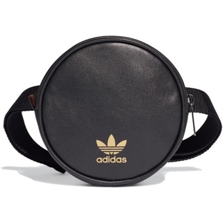 【HOYA SHOP】ADIDAS ORIGINALS ROUND WAIST BAG 黑金 三葉草 圓形 腰包 FL9