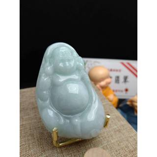 「家中翡翠」布袋彌勒佛（正版翡翠A貨）