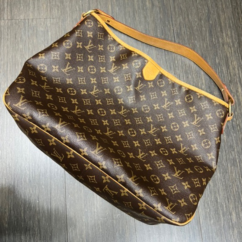 LV中古經典老花肩背包 二手購物包DELIGHTFUL MONOGRAM PM M40352