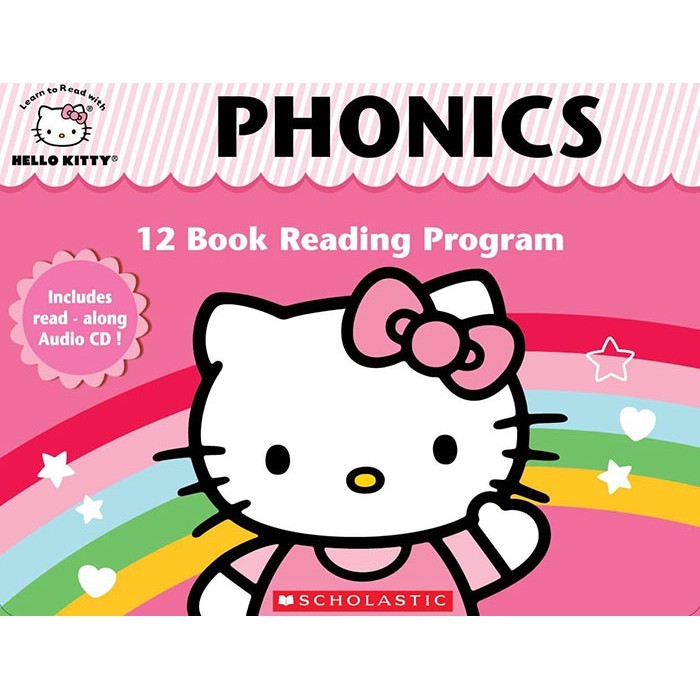 NG加購商品- Hello Kitty Phonics Box Set 1 (12books)