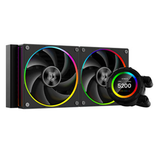 小白的生活工場*ID COOLING SL240 一體式水冷散熱器(LCD2.1吋)