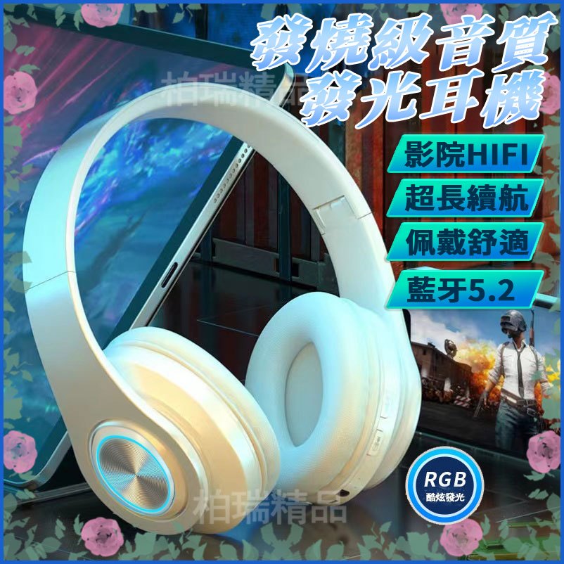 【台灣8H發貨】頭戴式折疊藍牙耳機 超高音質藍牙耳機 立體全罩式耳機 內置麥克風 高音質重低音耳機 耳罩式耳機 全包耳機