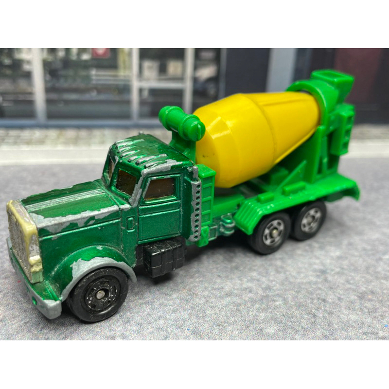 日本製 ）TOMICA No.F18 AMERICAN MIXER 混凝土車 綠色 水泥車 多美 F63 工程車 砂石車