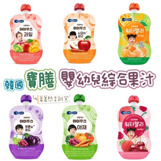 韓國 BEBECOOK 寶膳 - 嬰幼兒綜合果汁100ml 果凍飲 兒童 嬰兒 副食品（多款可選）6M+