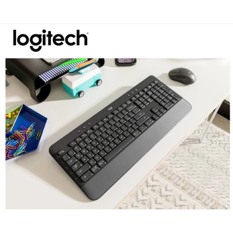 Logitech 羅技 K650無線鍵盤 全新未拆-黑色 藍芽鍵盤