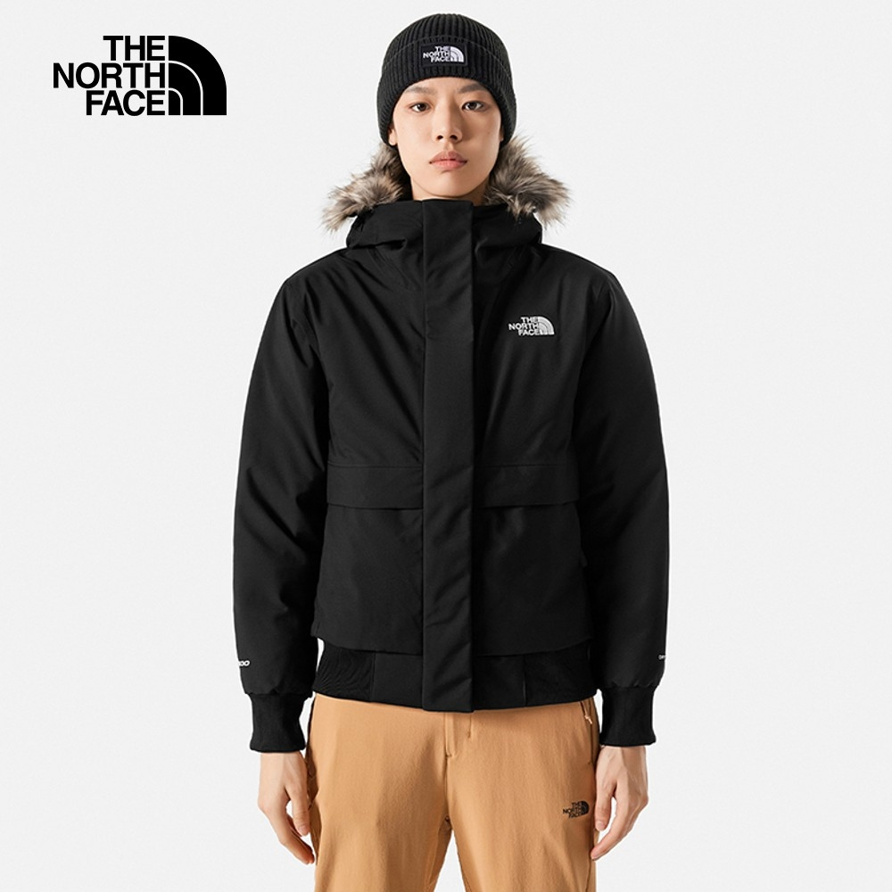 The North Face W ARCTIC BOMBER 女 防水連帽羽絨外套 NF0A83SVJK3