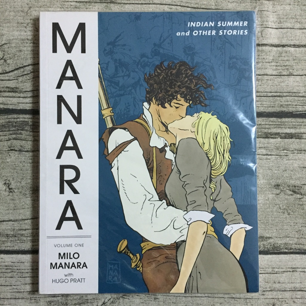 【玫瑰色二手書】《Manara LibraryVol 1》│Manara, Hugo Pratt｜些微翻閱痕跡_Ru