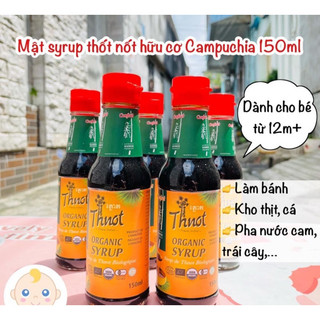 Mật (siro/syrup) thốt nốt hữu cơ ăndặm từ 1 tuổi
