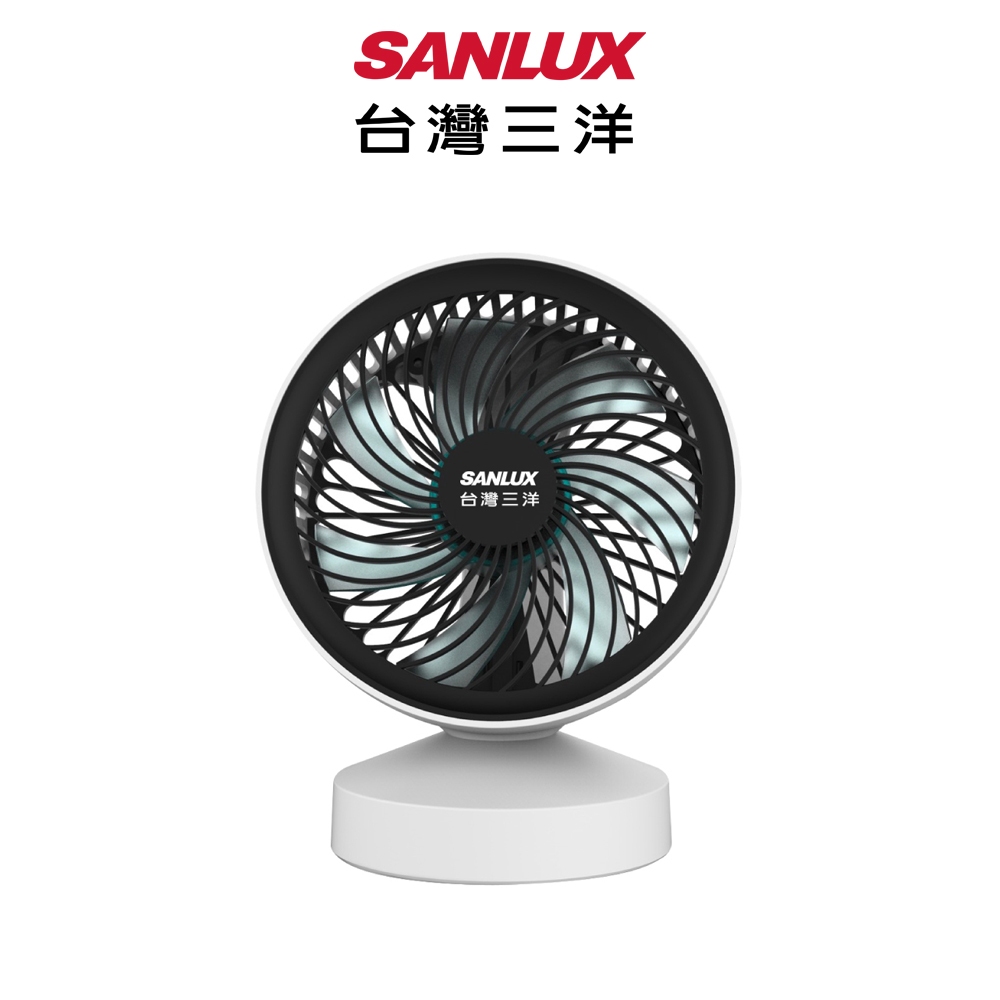 SANLUX 台灣三洋 USB酷涼風扇 EF-601D 白色