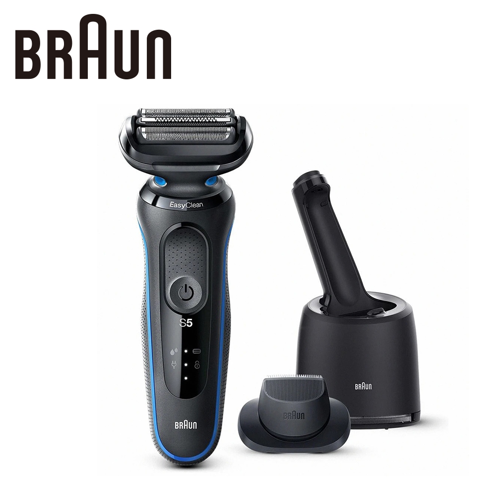 【德國百靈BRAUN】新5系列免拆快洗電動刮鬍刀/電鬍刀51-B7200cc