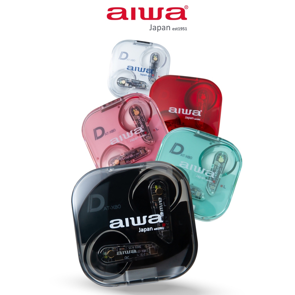 AIWA 愛華 真無線藍牙耳機 AT-X80D