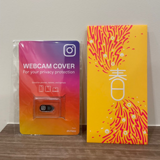 全新 Instagram Webcam Cover-鏡頭隱私保護蓋 + Facebook 紅包袋一個_合售