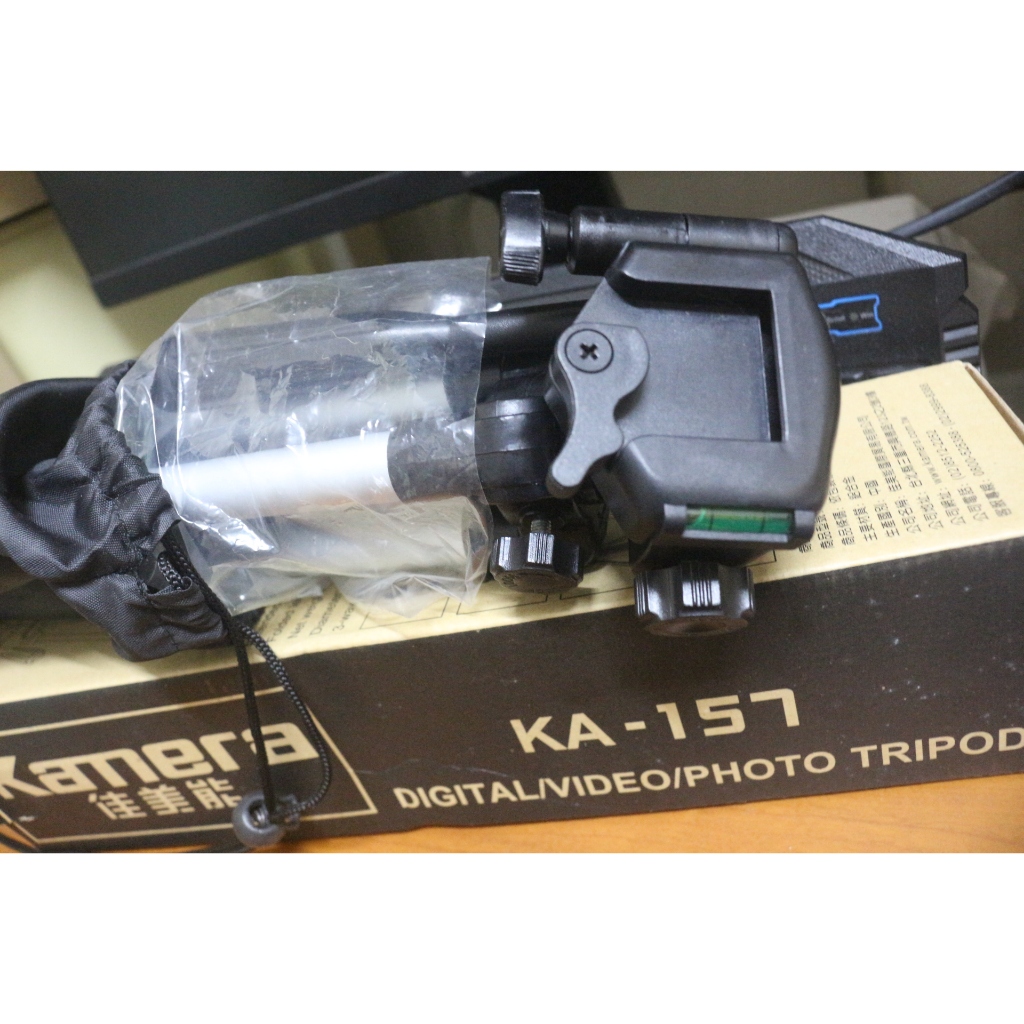 Kamera 腳架 KA-157 三腳架 攝影腳架 缺相機座台(雲台) 二手