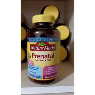 現貨美國(2025/05)萊萃美Nature Made Prenatal 產前綜合維生素+DHA+葉酸 150顆