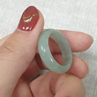 逸品軒~天然緬甸玉A貨-J0243-翡翠戒指寬6mm厚3.1mm內徑18.6mm國際圍#16💰特價1500元🔸️淡