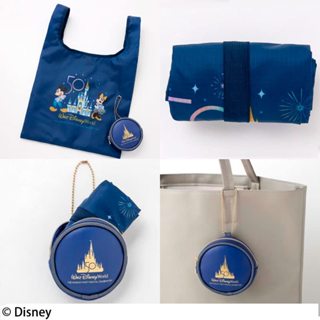 日本雜誌附錄 米奇 米妮 手提袋 小收納包 迪士尼 50週年 購物袋 吊飾 零錢包 便當袋 手提包 掛件 B31103
