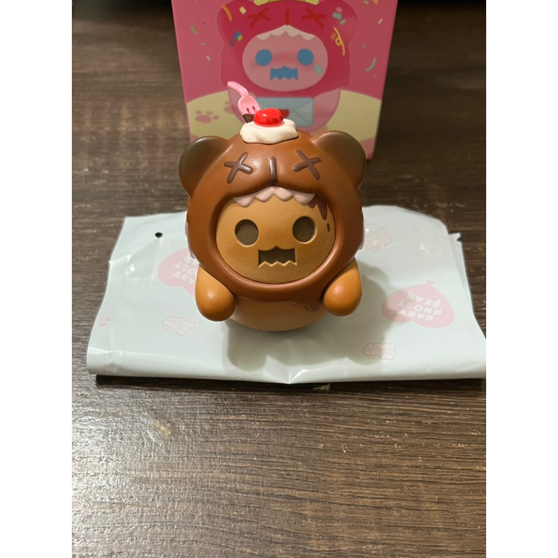 絕版 幽靈熊第一代生日系列 巧克力蛋糕 現貨