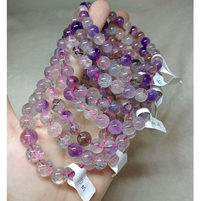 《SHIN》超七 超級七 超高CP值 紫超七 手環/手鍊/手串/手珠 水晶 水晶批發