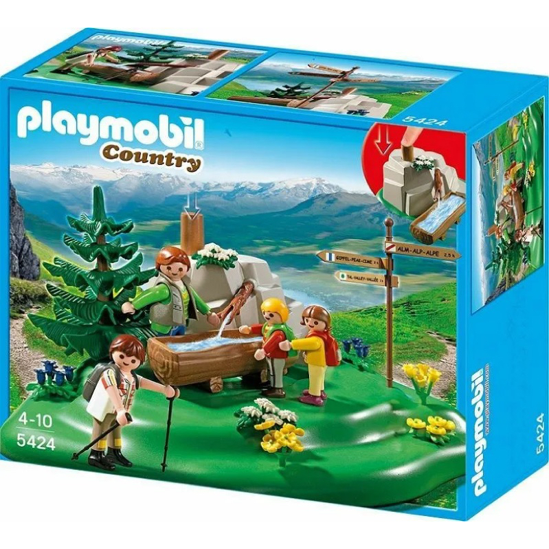 鍾愛一生 德國 Playmobil  摩比 5424 絕版 登山休息區