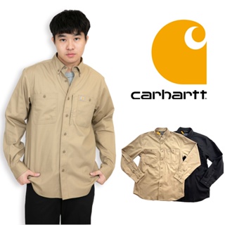 Carhartt 雙口袋 工裝襯衫 胸前拉鏈 卡哈 大尺碼 現貨 長袖 襯衫 保證正品 #9650