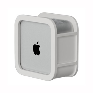 Mac Studio 蘋果主機機架 (臺灣現貨) 主機收納支架 主機立式盒子掛架 豎立收納支撐架 Apple電腦主機壁掛