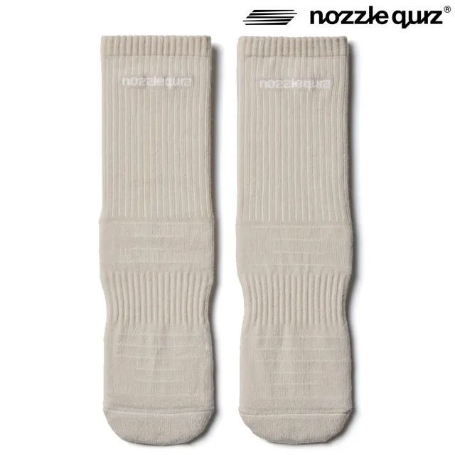 NOZZLE QUIZ 後研 BD-ESSX02WS ESSENTIAL 休閒襪 / 低筒襪 (透米色) 化學原宿